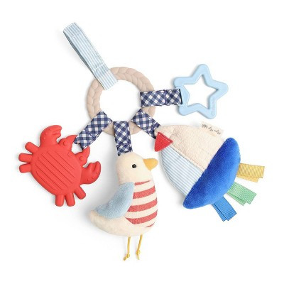 Itzy Ritzy Bitzy Busy Ring Teething Activity Toy - Nautical | Target