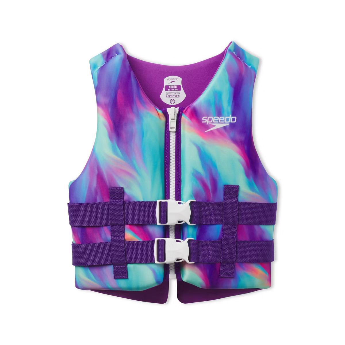 Speedo Junior PFD Life Jacket Vest - Watercolor | Target