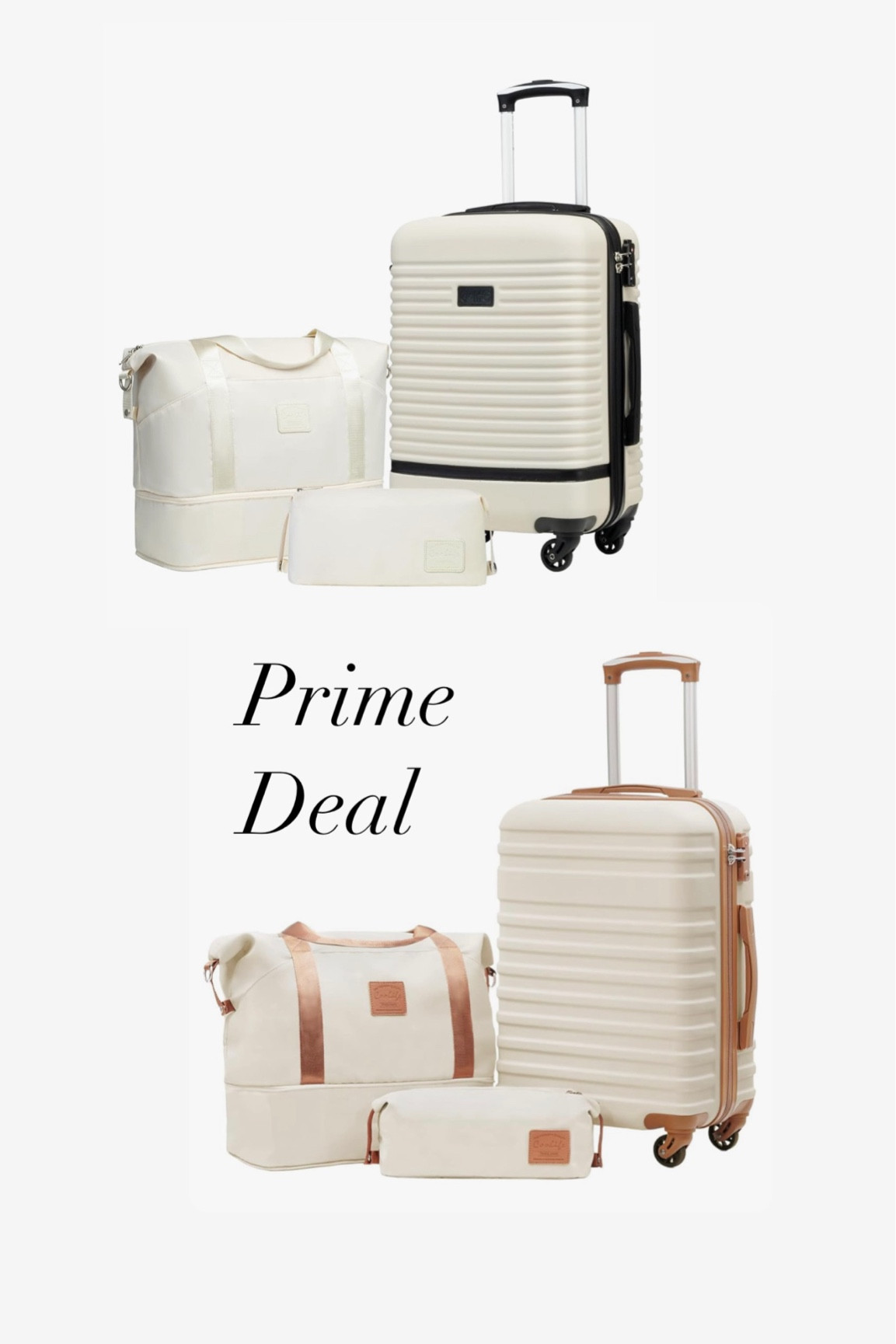 Need new luggage for summer? These super cute 3 piece sets are prime deal.
The perfect carry on luggage for travel


#LTKFindsUnder100 #LTKSaleAlert #LTKTravel