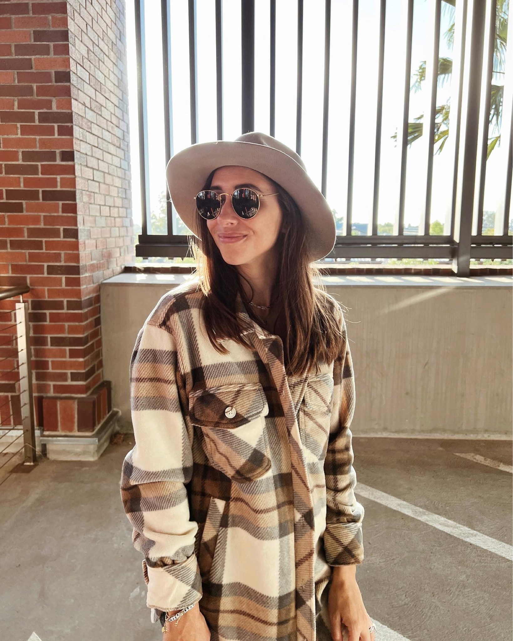 A plaid shacket & a hat are always a go to! 

#LTKstyletip #LTKSeasonal #LTKunder50