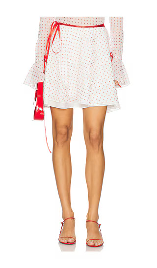 Franny Skirt in Polka Dot | Revolve Clothing (Global)