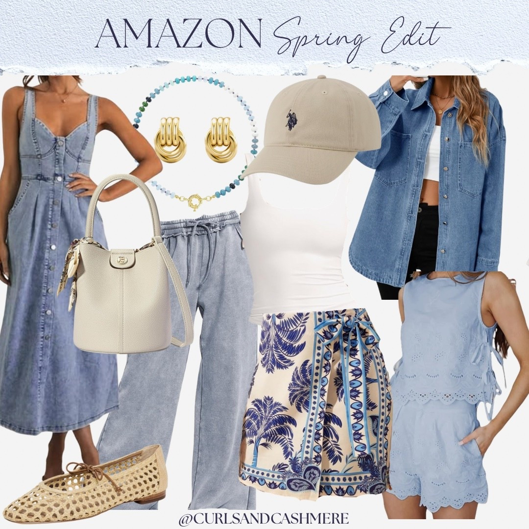 #springdress #sandals #purse #denimdress #springoutfit #vacationoutfit 

#LTKootd #LTKdayinmylife #LTKgrwm