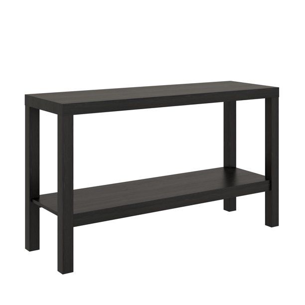 Mainstays Parsons Console Table, Multiple Colors Available - blackoak | Walmart (US)