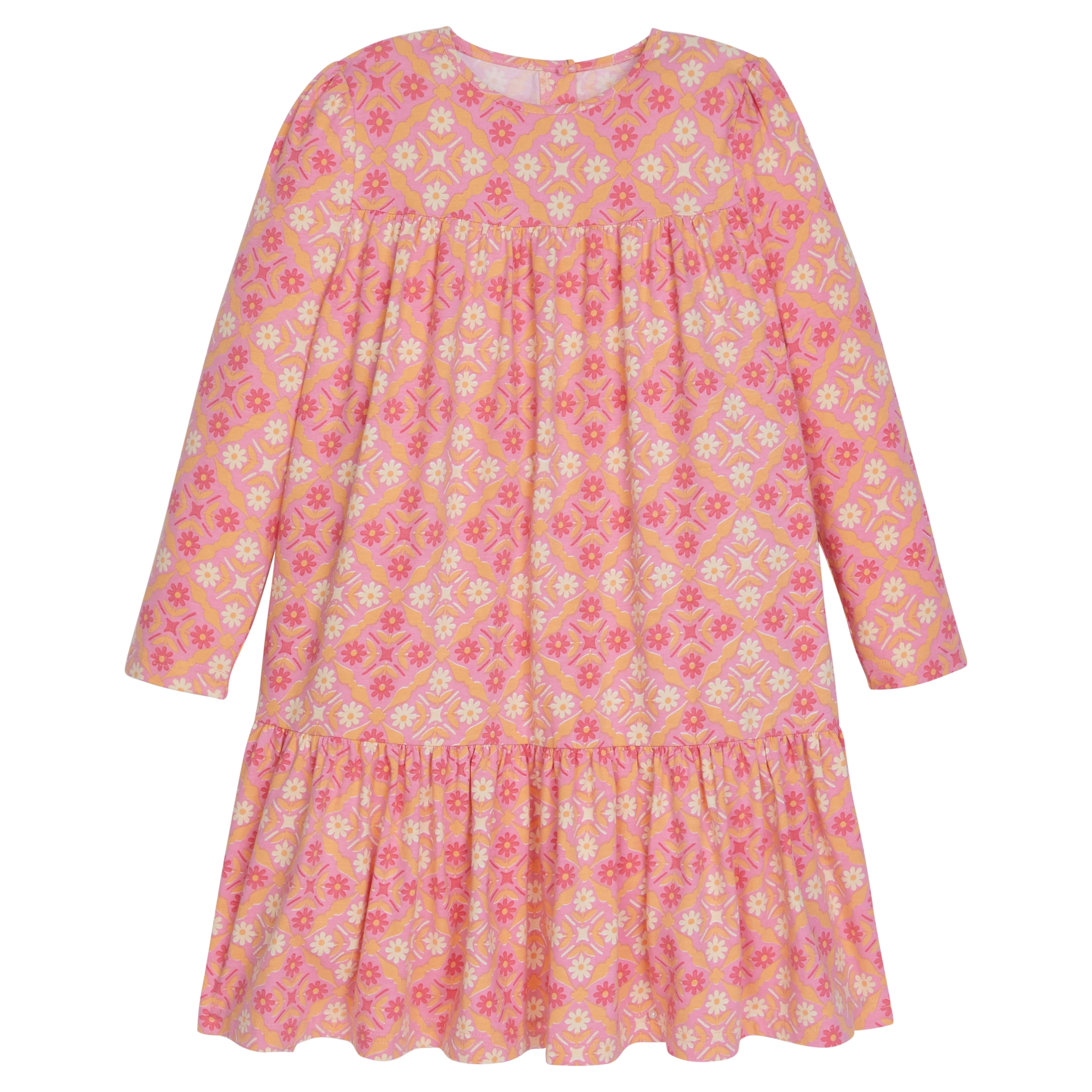 Lisle Dress - Seville Rose | BISBY Kids