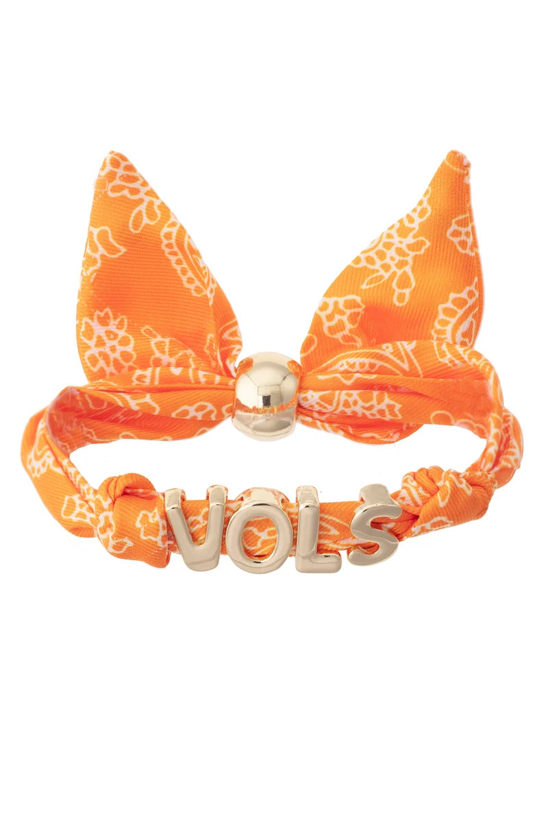 PREORDER 8/10: Tennessee Vols Bandana Slider Bracelet | CANVAS