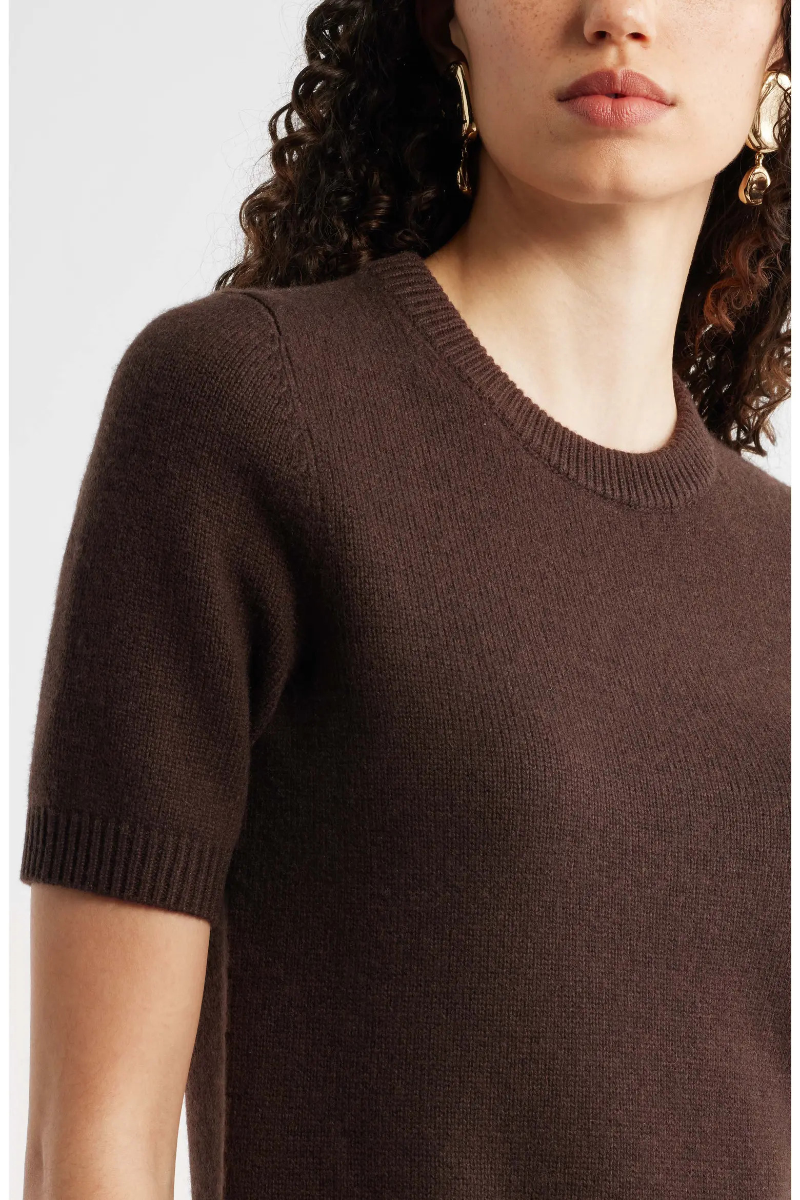 Short Sleeve Wool & Cashmere Sweater Dress (Women) | Nordstrom | Nordstrom