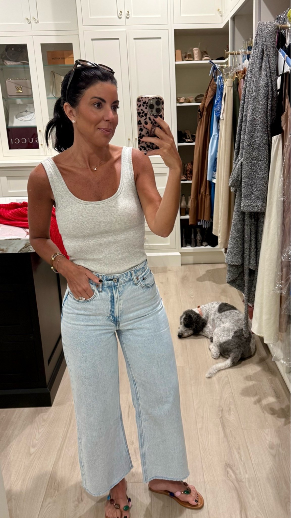 Code: JENREED for additional stackable 15% off!!!!!

Abercrombie sale
Bra free tank - size xs
Wide leg denim  - size 24 curve love

#LTKootd #LTKmomlife #LTKgrwm