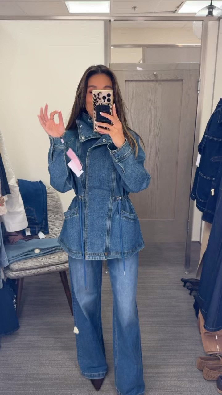 Scroll to shop! Two fun takes on the denim on denim trend, relaxed and polished! Shop Nsale with me! Follow for more! Xo!!

#LTKgrwm #LTKootd #LTKSaleAlert