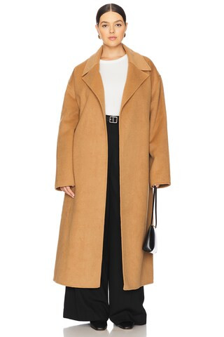 L'Academie by Marianna Milly Coat in Camel from Revolve.com | Revolve Clothing (Global)