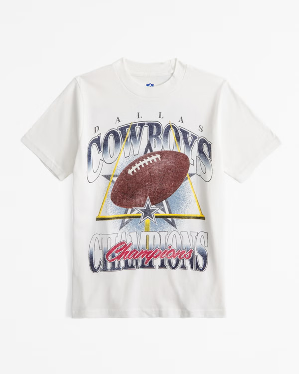nfl collection dallas cowboys graphic tee | nfl collection nfl collection | Abercrombie.com | Abercrombie & Fitch (US)