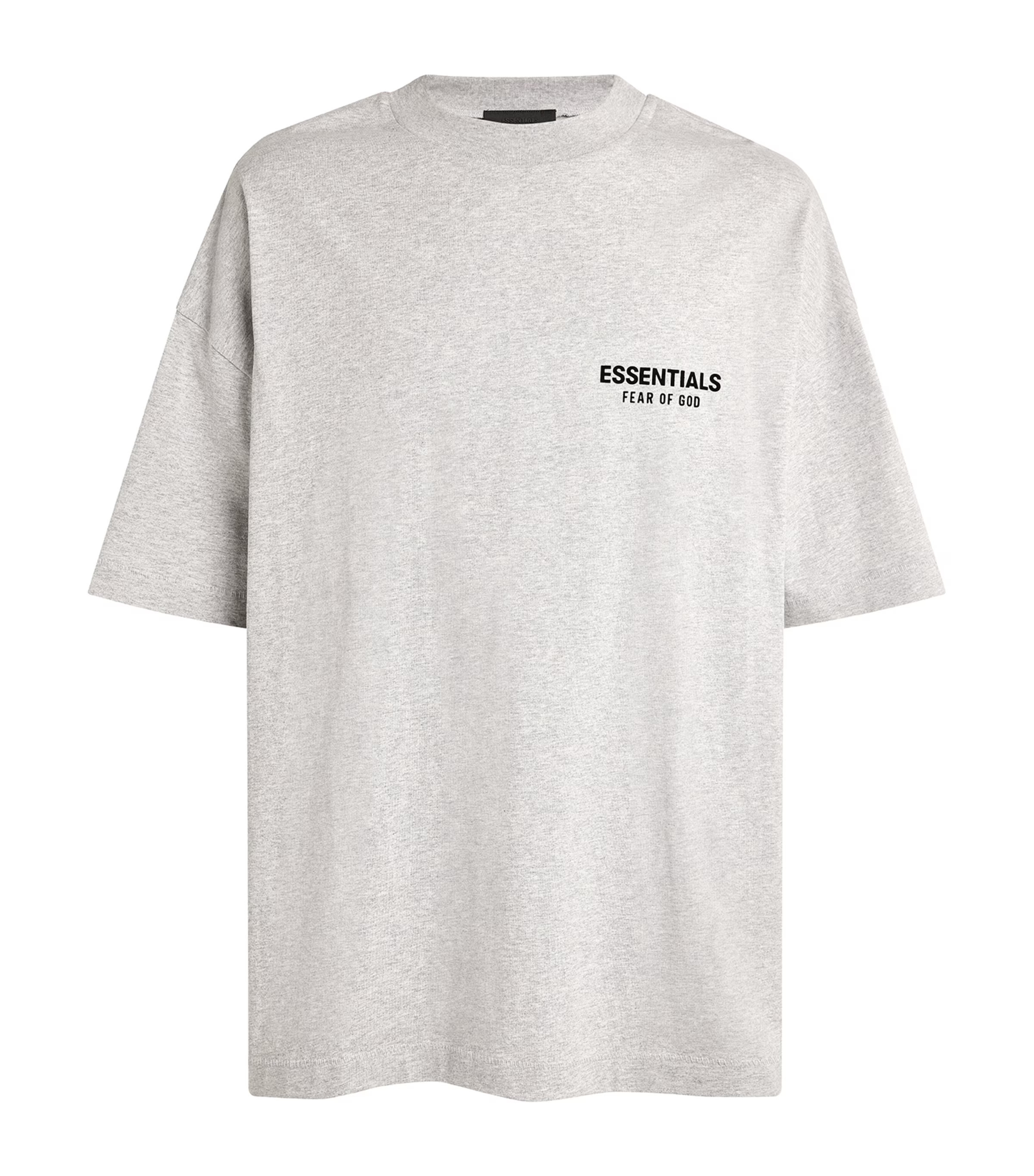 Fear Of God Essentials Cotton Logo T-Shirt | Harrods (US)