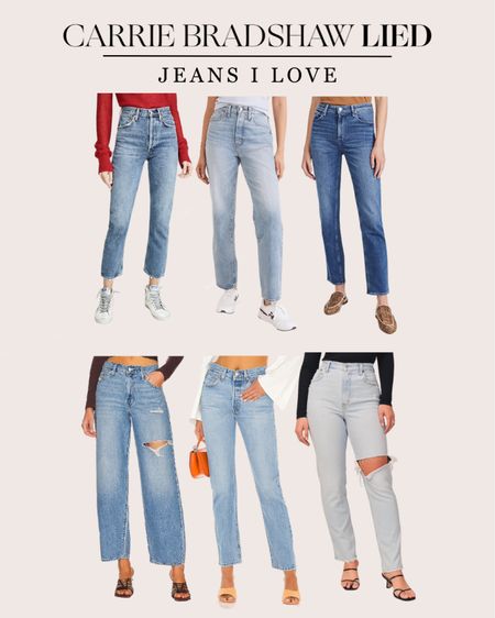 Some jeans I own and love, as well as some denim picks in my cart for this fall - 

#LTKSeasonal
