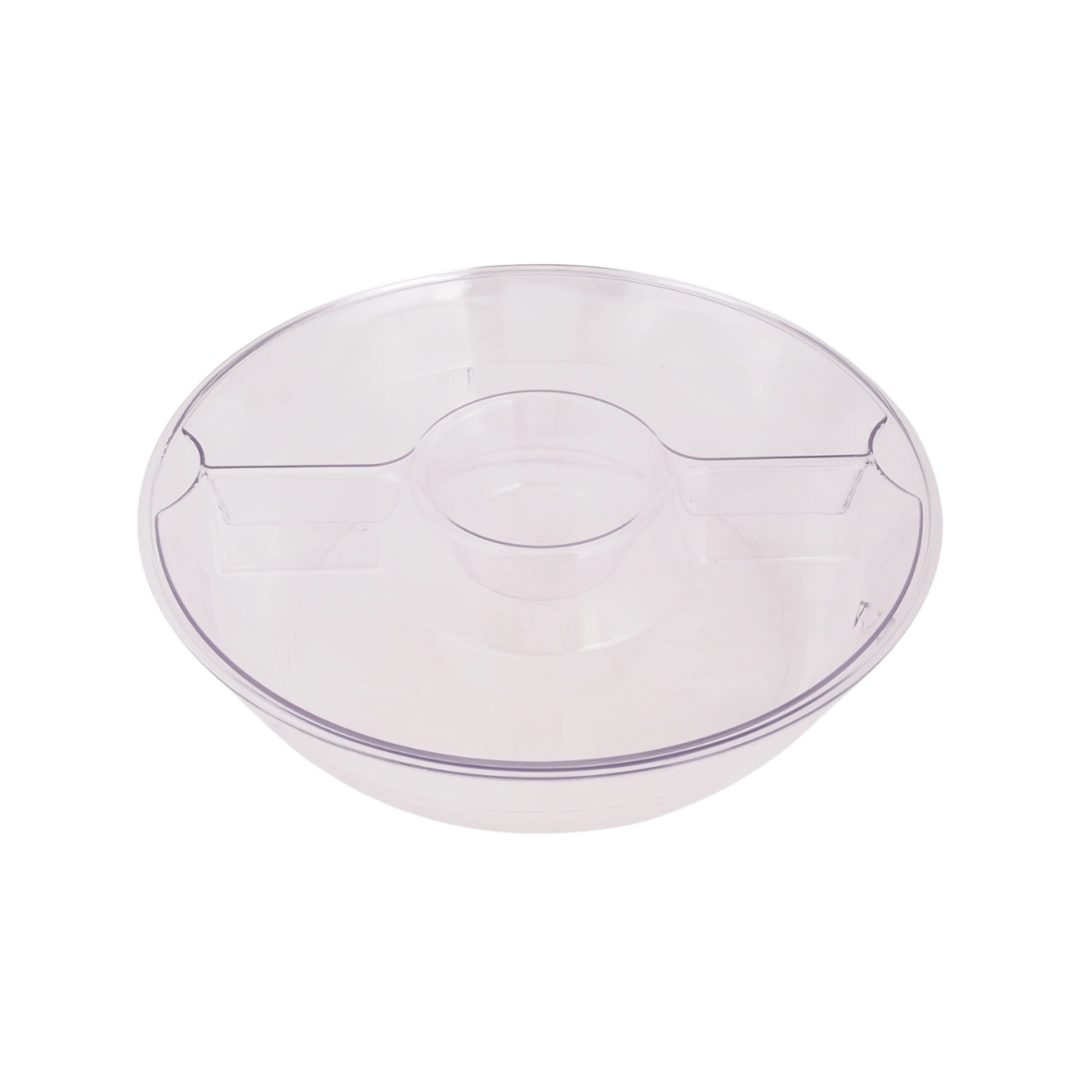 Mainstays Acrylic Appetizer On Ice Serving Tray with Lid, Clear | Walmart (US)