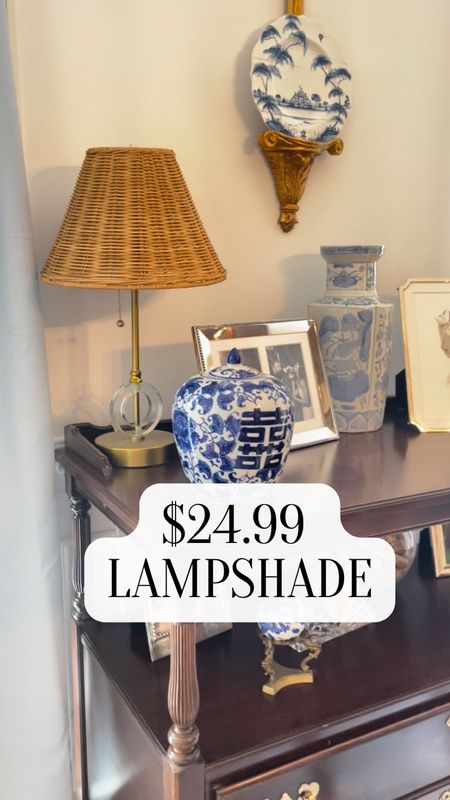 The best wicker lampshade for only $24.99!

#LTKfindsunder100 #LTKfindsunder50 #LTKhome