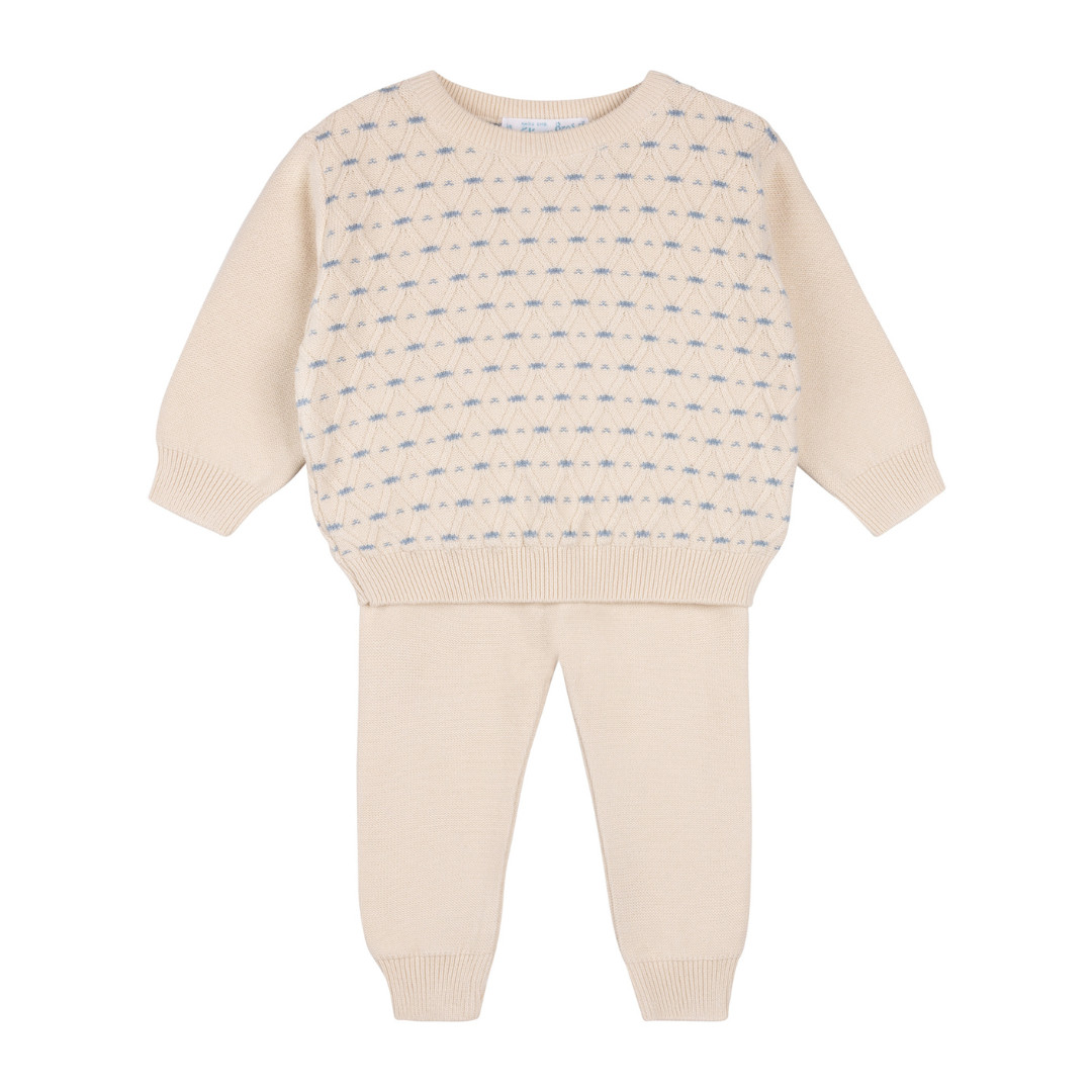 Boys Heirloom Lattice Knit Set | Feltman Brothers