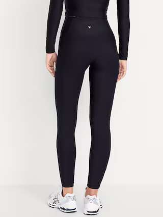 Extra-High Waisted PowerSoft Boundless 7/8 Pocket Leggings – No Front Seam | Old Navy (US)
