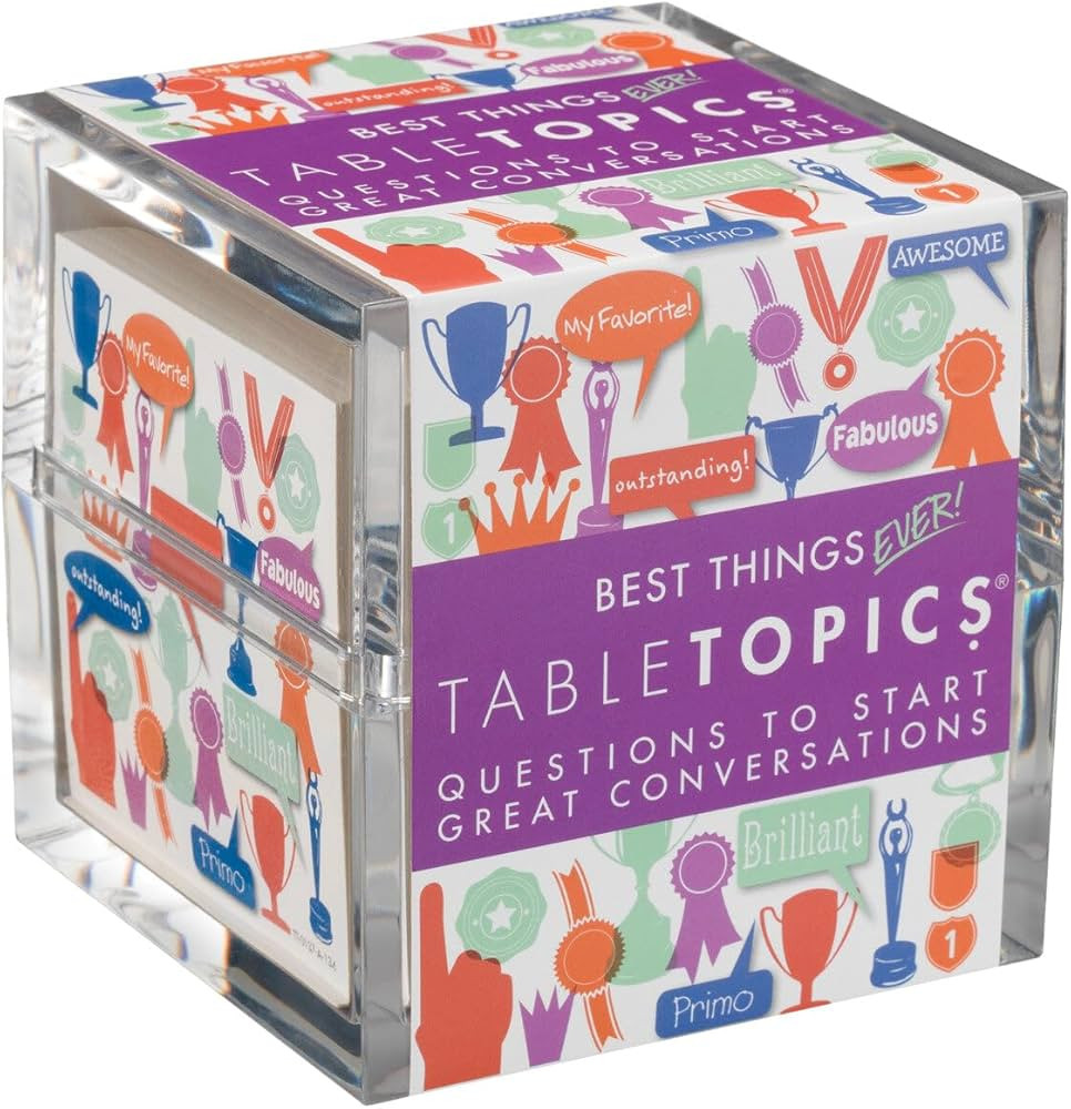 TableTopics Best Things Ever Question Card Game | Amazon (US)