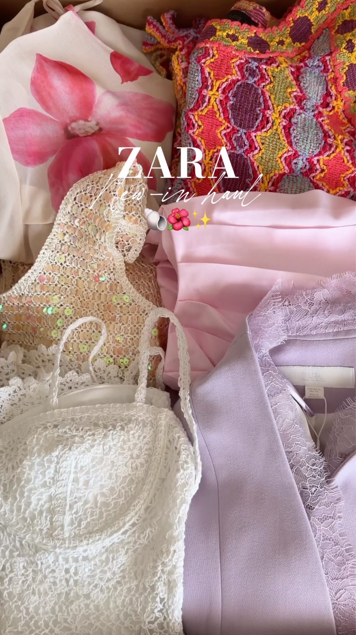 ZARA NEW-IN UNBOXING 🌺✨🐚 so many gorgeous pieces, possibly the best ever!!!

#LTKsummer #LTKunboxing #LTKuk