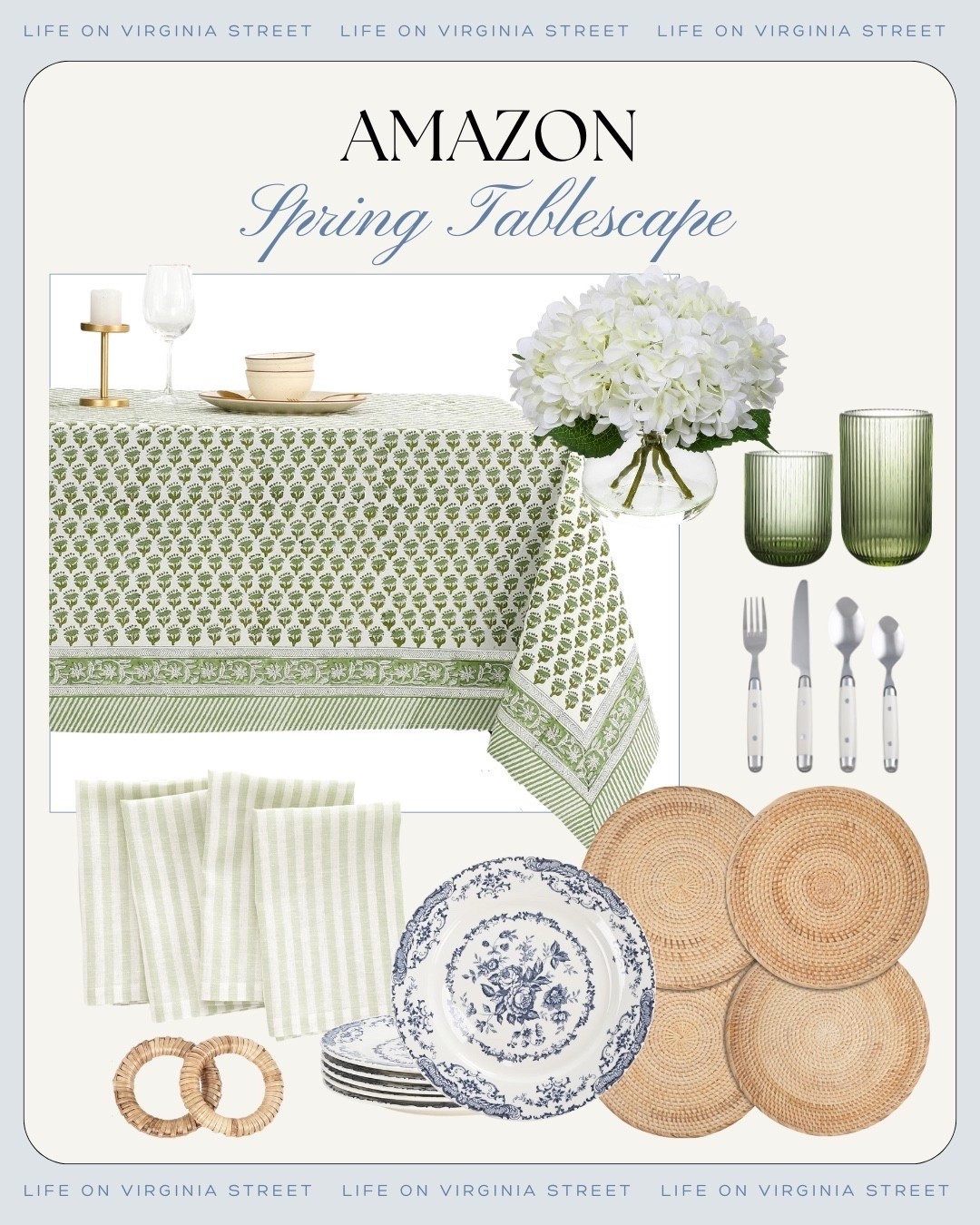 Amazon spring tablescape 🙌🏻🙌🏻

#LTKdayinmylife #LTKSeasonal #LTKHome

#LTKHome #LTKSeasonal