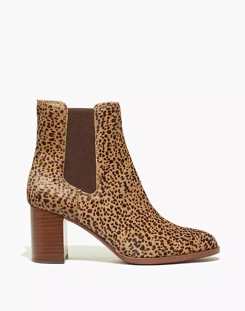 The Laura Chelsea Boot in Spotted Calf Hair | Madewell