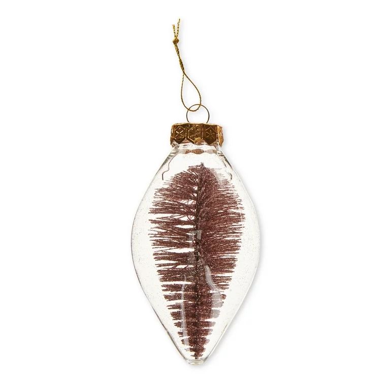 Plastic Bulb Ornaments, Pink, 3 Count, by Holiday Time | Walmart (US)