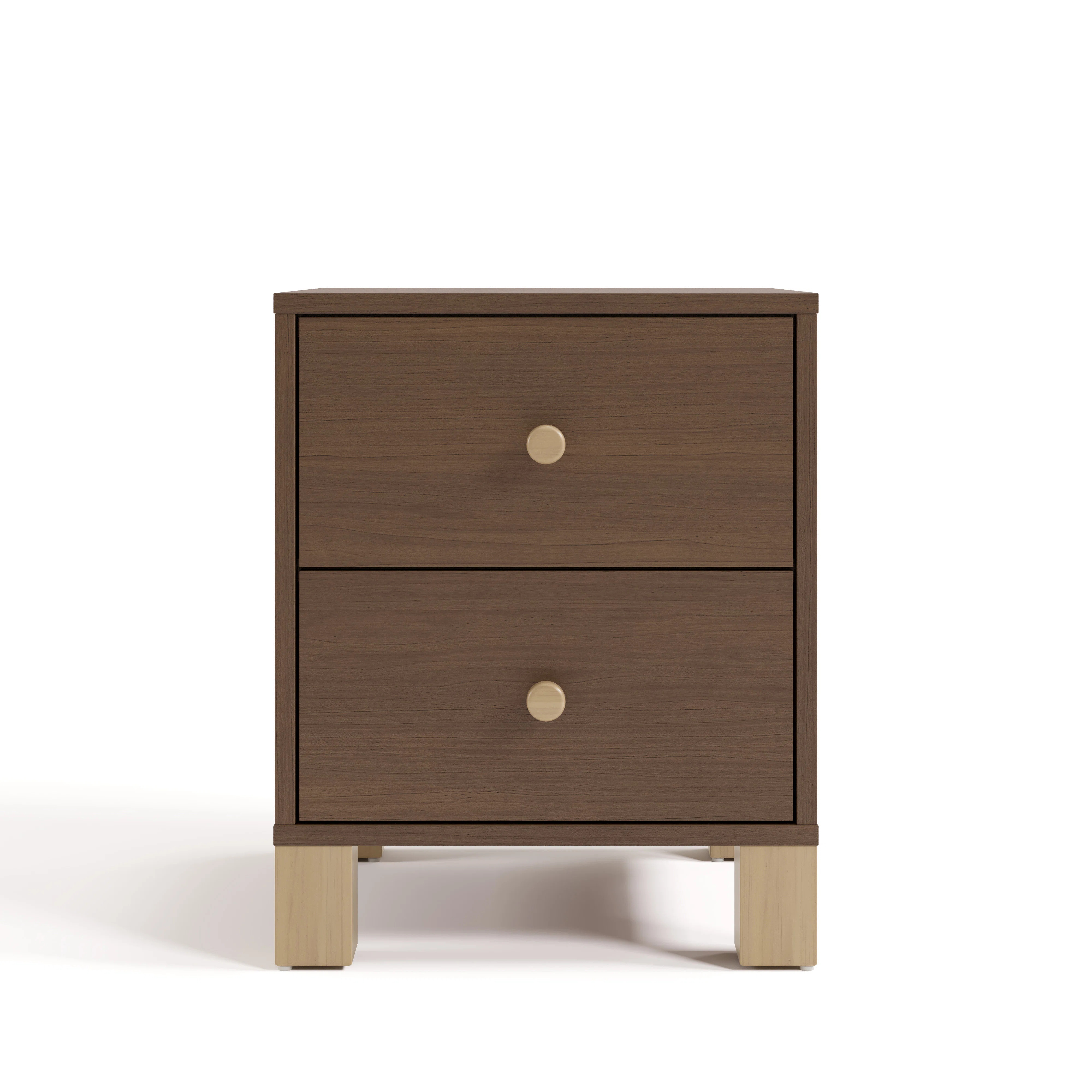 California 2 Drawer Nightstand | Wayfair North America