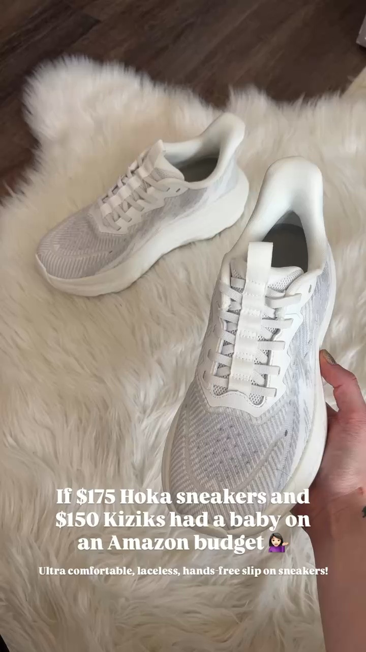 If $175 hokas and $150 Kiziks had a baby on an Amazon budget 💁🏻‍♀️

#LTKActive #LTKvlog #LTKfitnessgoals