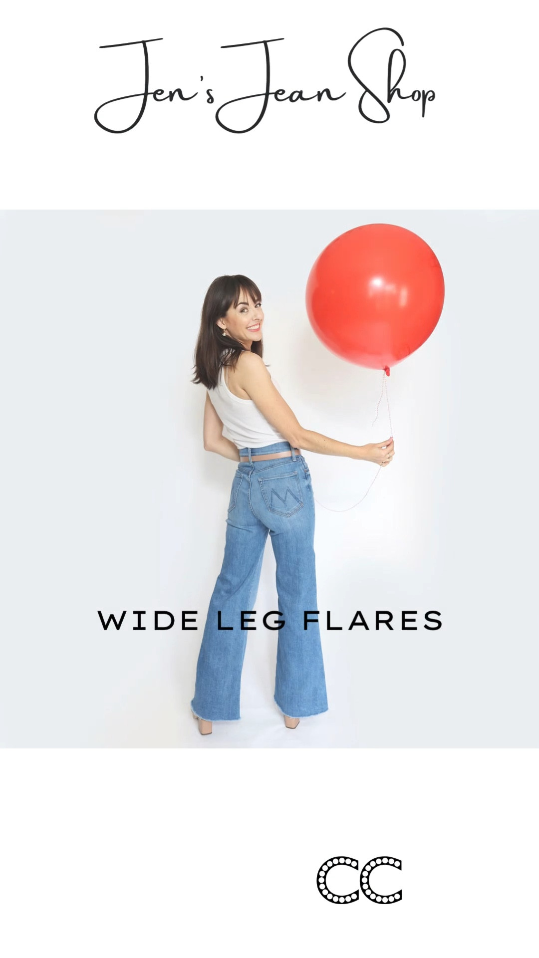 WIDE LEG FLARES

After more than 20 years in the dressing room with clients at Nordstrom 

I swear it’s easier to buy jeans that fit online more than anywhere else.

Take my NEW jean quiz on closetchoreography.com and get a personalized list of shopping links and fit tips just for you. 

Wearing size 25 in MOTHER “roller” and RAG&BONE “andi” 