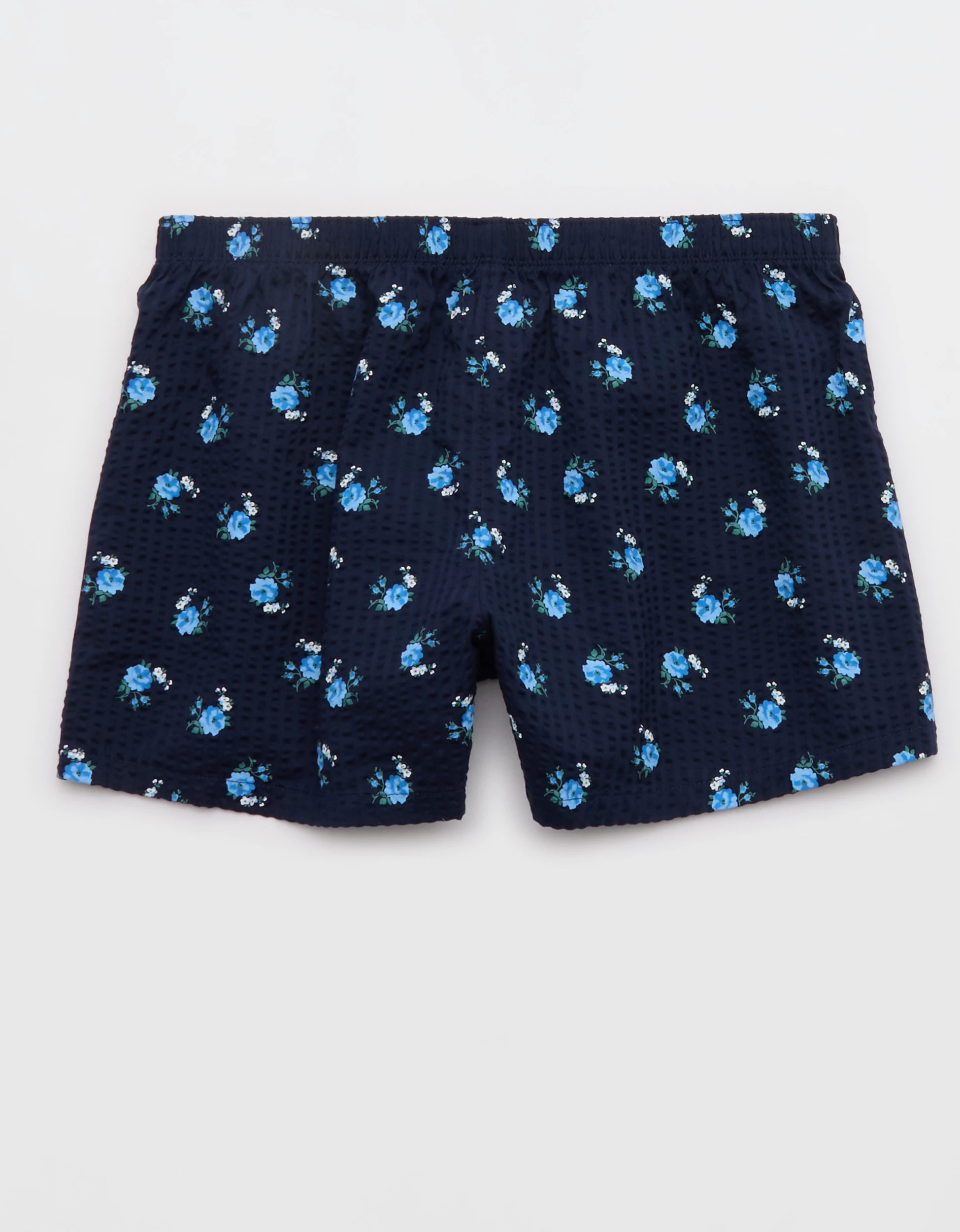 OVERSLEPT by Aerie Around Town Seersucker Boxer | Aerie