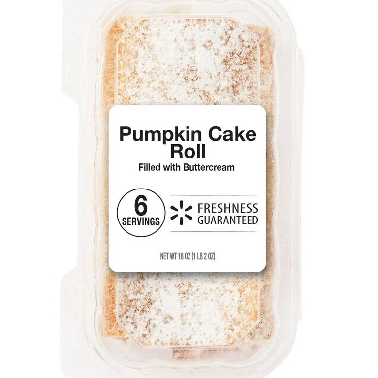 Freshness Guaranteed Pumpkin Cake Roll, 18 oz, 1 Count | Walmart (US)