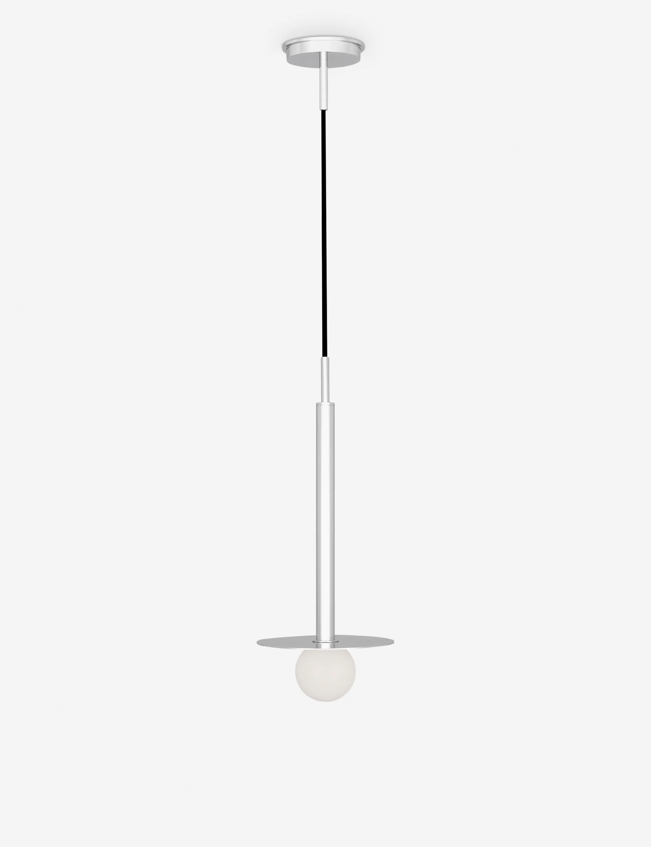 Nodes Pendant Light by Kelly Wearstler, Nickel, 20"H | Lulu and Georgia 