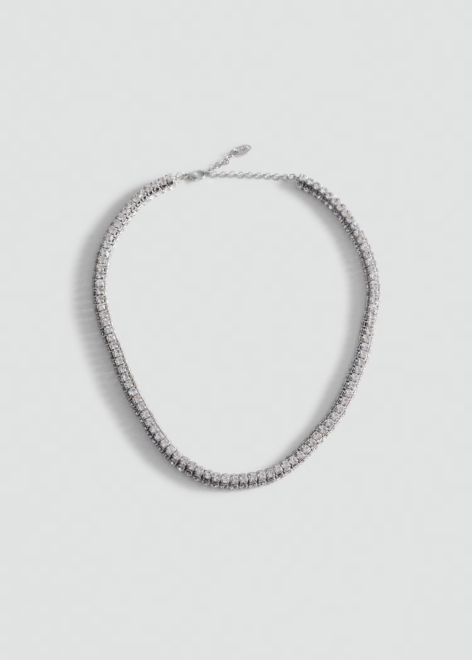 Faceted crystal necklace - Women | MANGO United Kingdom | MANGO (UK)