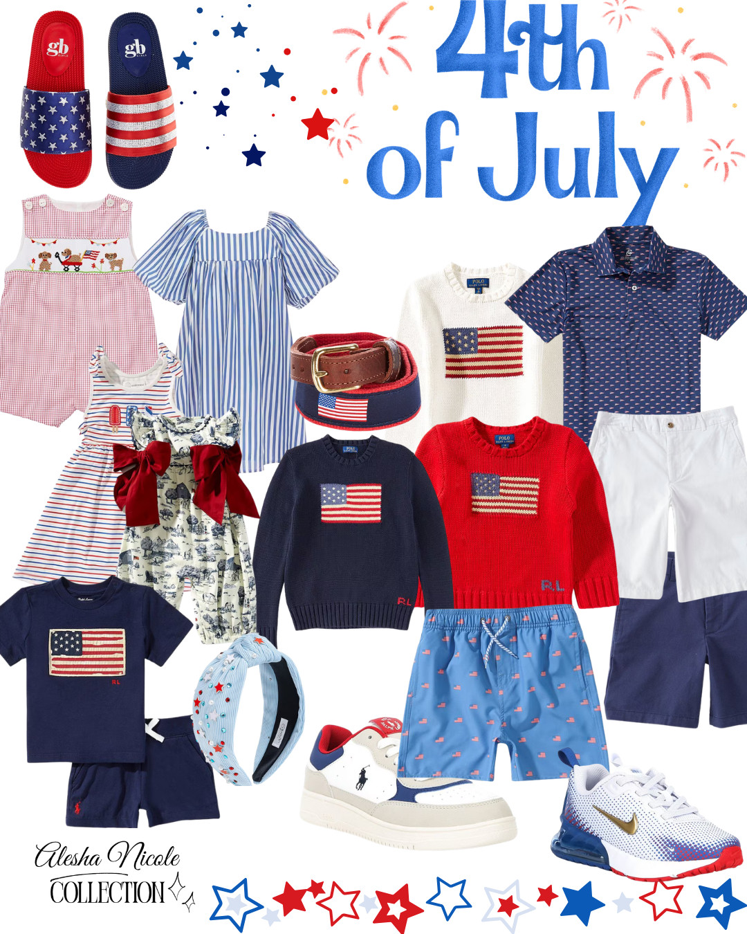 4th of July Kids' Outfits✨
Red, white, and adorable. 🇺🇸❤️💙

Getting ready for the 4th of July with some of my favorite patriotic finds for kids! From festive outfits and graphic tees to cute accessories and comfortable shoes, these pieces are perfect for parades, backyard BBQs, fireworks, and all the summer celebrations ahead.

These looks are festive without feeling over-the-top and can be worn all summer long. ✨

🇺🇸 Shop all of my favorite 4th of July kids' finds in my LTK.

#LTKKids #FourthOfJuly #KidsFashion #PatrioticStyle #SummerStyle #FamilyStyle #KidsOutfits #FourthOfJulyOutfits #MomLife #LTKStyle #HolidayStyle 

 #LTKmomlife #LTKSeasonal #LTKKids
