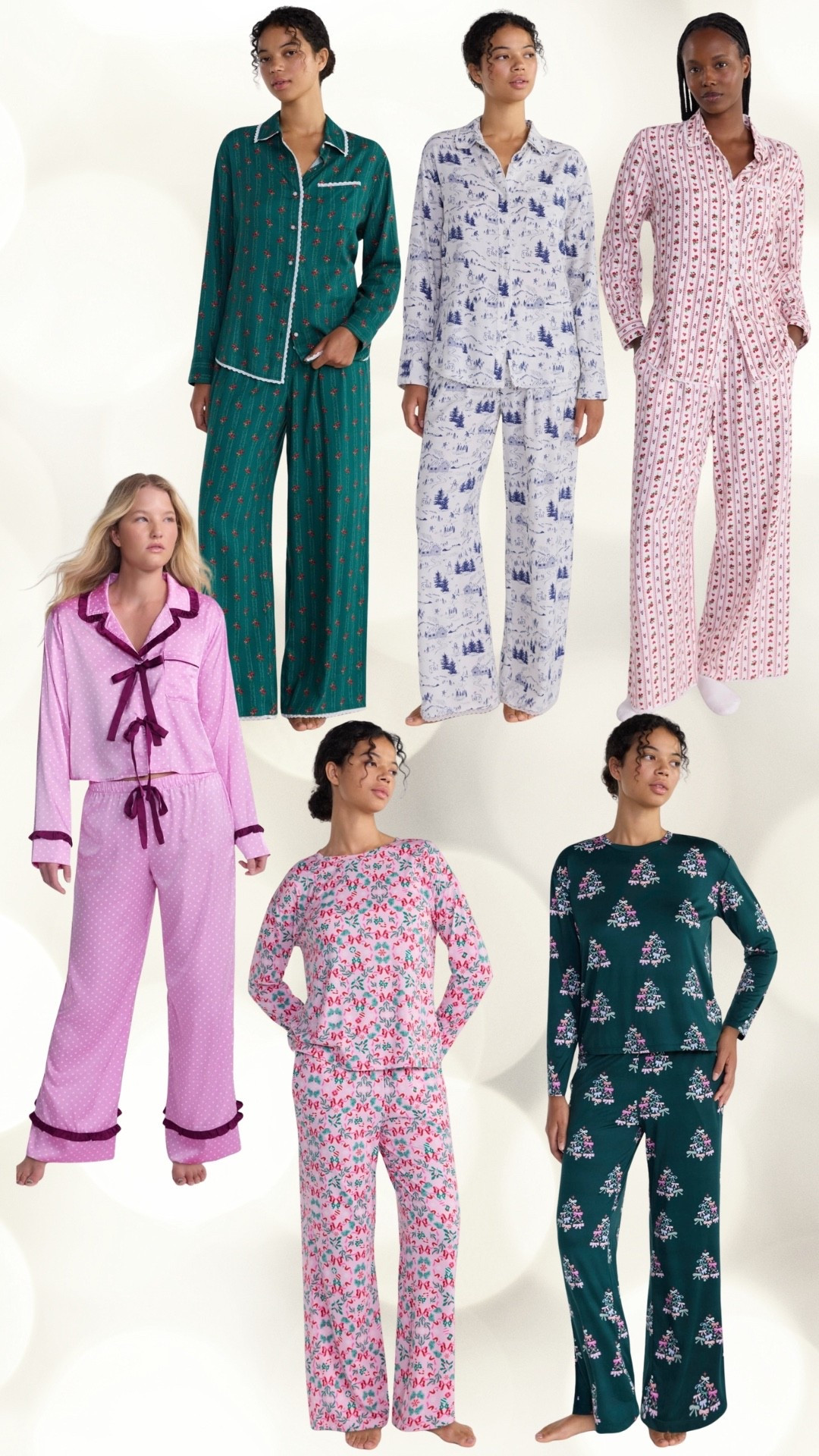 New festive pajamas from Walmart