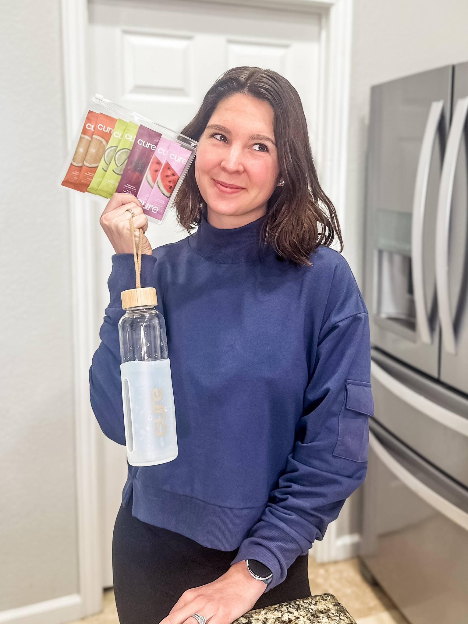 Cure is my new go-to electrolyte drink, a premium hydration brand with science-backed formula, plant-based ingredients, no added sugar, and 4x the electrolytes of leading sports drinks! It's made with coconut water and pink Himalayan salt! The flavors are delicious and the benefits are incredible! 
Shop at curehydration.com and use code ALLISONPAIGE at checkout!  
#ad #cure #curehydration 

#LTKFind #LTKfit #LTKhome