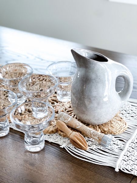 Is it summer yet? I cannot wait for summer BBQs & drinks out on the patio. 

(Our exact glasses are sold out from West Elm a couple of years ago, but tagging some similar options.)

#drinkware #glassware #stemware 

Neutral Kitchen - Neutral Home - Aesthetic - Summer Must Haves - Home Decor 

#LTKstyletip #LTKFind #LTKhome