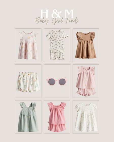 H&M baby girl finds. Spring outfits for girls. 

#LTKfamily #LTKkids #LTKbaby
