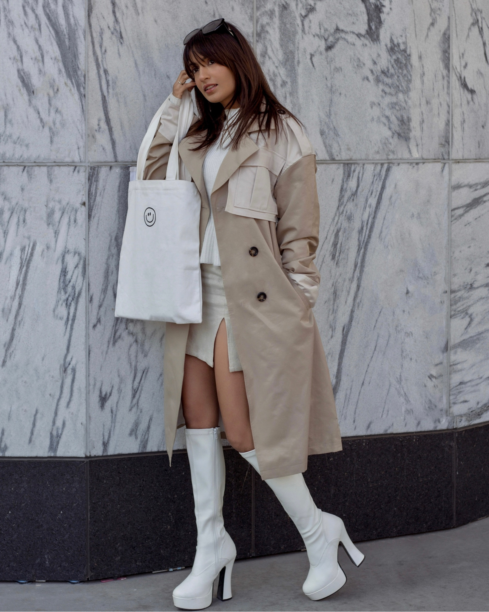 Recycled + Reclaimed fabrics trench coat and Linen + Cotton Skirt #sustainablefashion #ecofriendlyfashion

#LTKSeasonal #LTKsalealert 

#LTKcanada #LTKstyletip