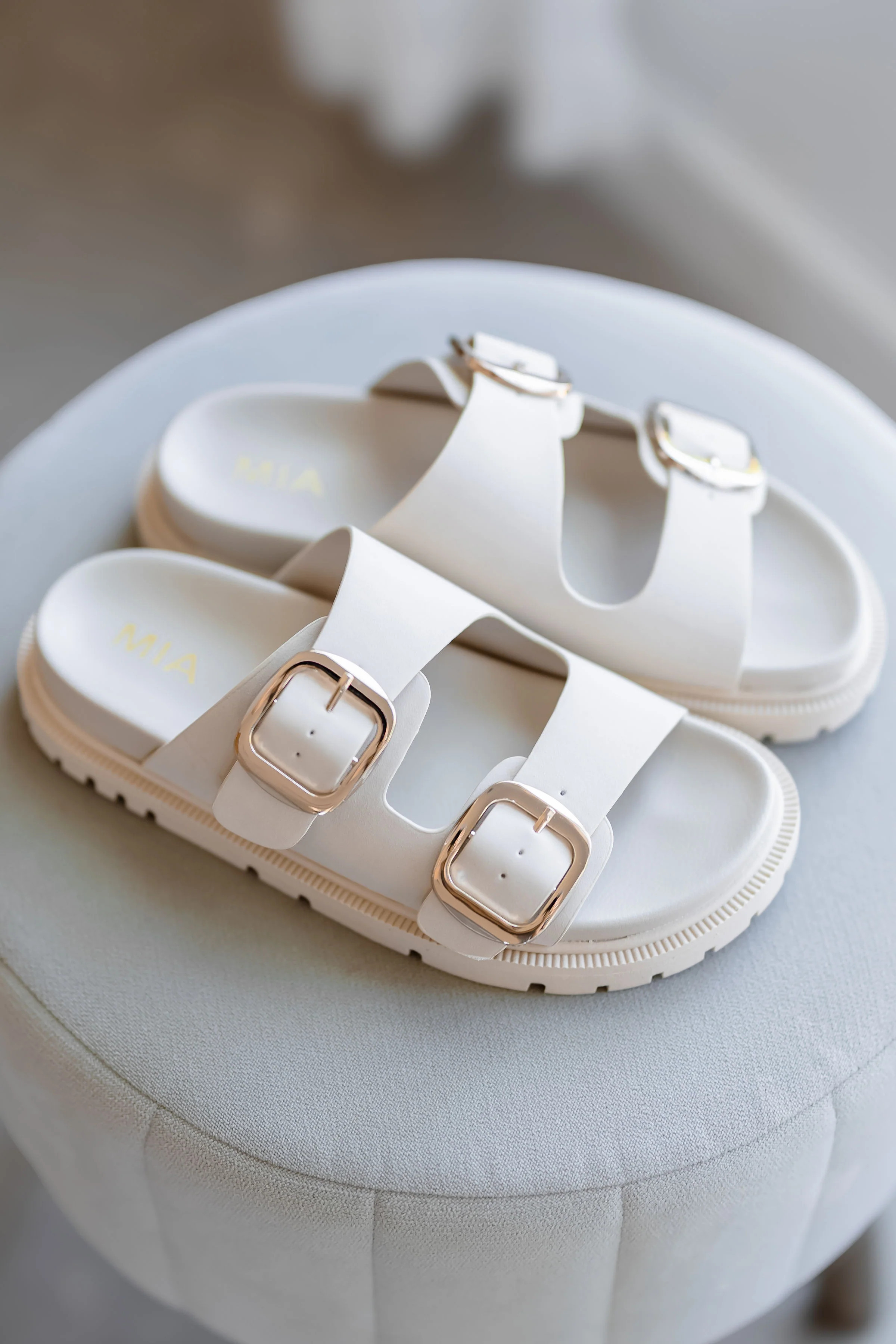 MIA: Gen Sandal - Seashell 7.5 | Landry Kate