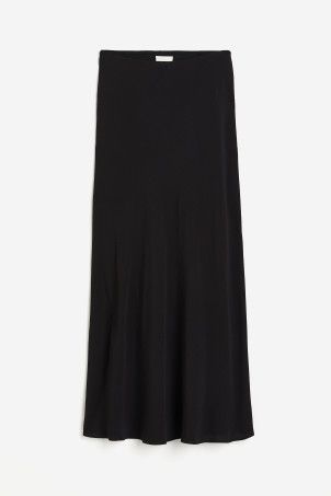 Viscose crêpe skirt | H&M (UK, MY, IN, SG, PH, TW, HK)