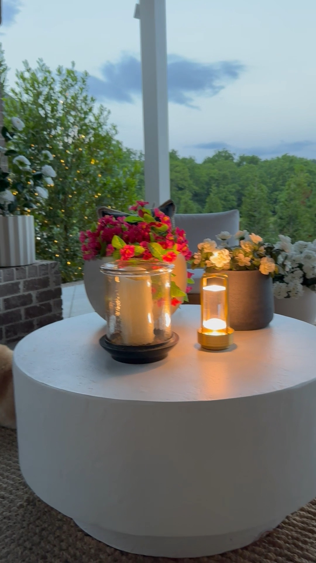 Indoor and covered outdoor coffee table. Best selling jute rug and teak oversized patio chairs. Perfect for sitting on the patio!


#LTKSaleAlert #LTKSeasonal #LTKHome