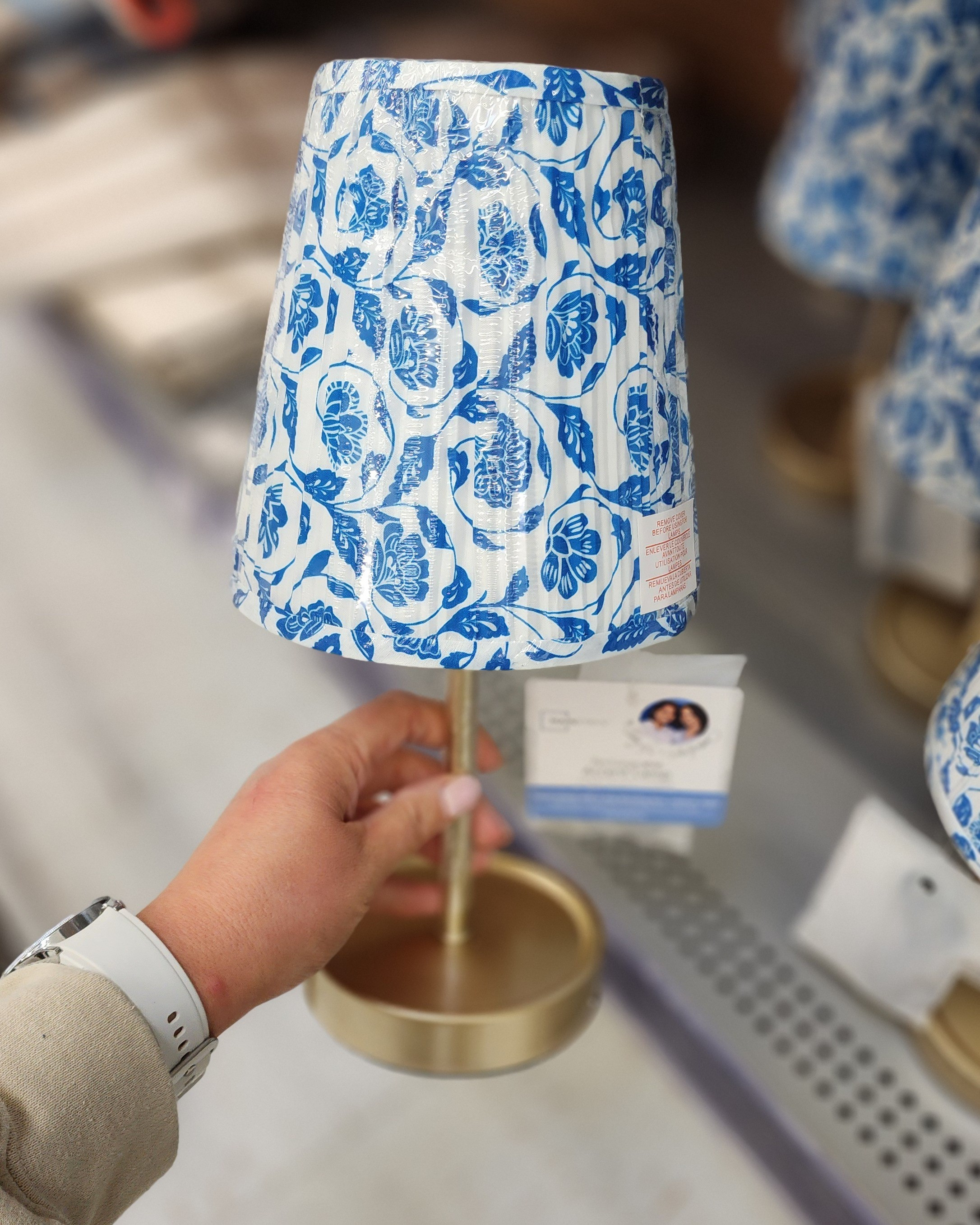 The cutest rechargeable touch lamp from Walmart! 💙

#LTKHome #LTKWatchNow