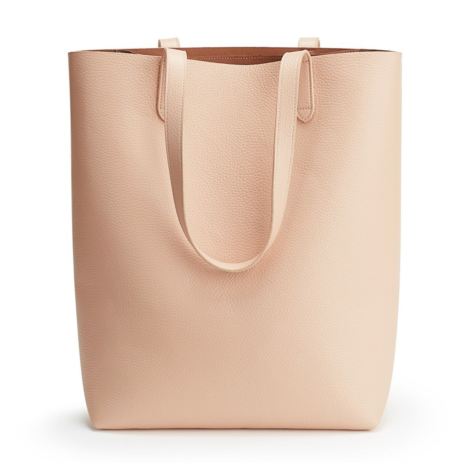Tall Structured Leather Tote | Cuyana