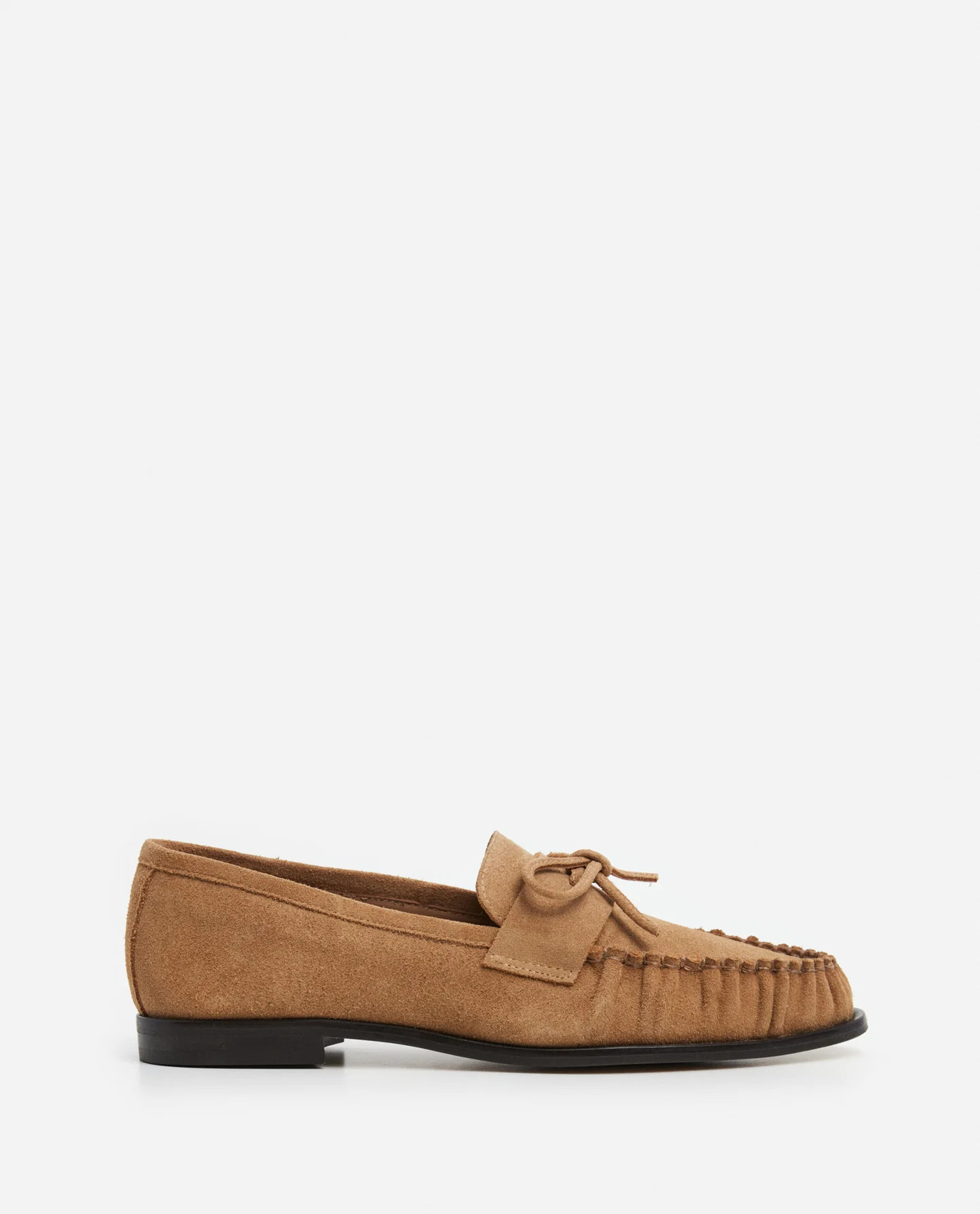 Dylan Suede Cognac Loafer | Flattered