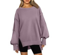 Trendy Queen Womens Oversized Crewneck Sweatshirts Hoodies Fall Outfits Fashion Teen Girls Y2k Wi... | Amazon (US)