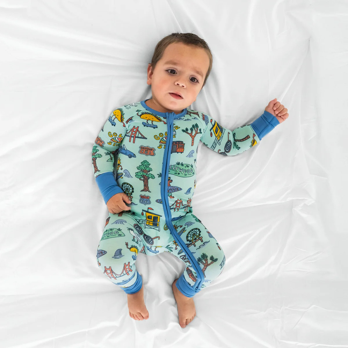 Golden State Zippy | Little Sleepies