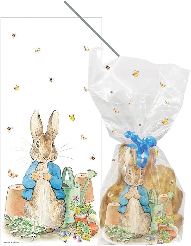 Beatrix Potter™ Peter Rabbit™ Cello Treat Bags with Twist Ties | Amazon (US)