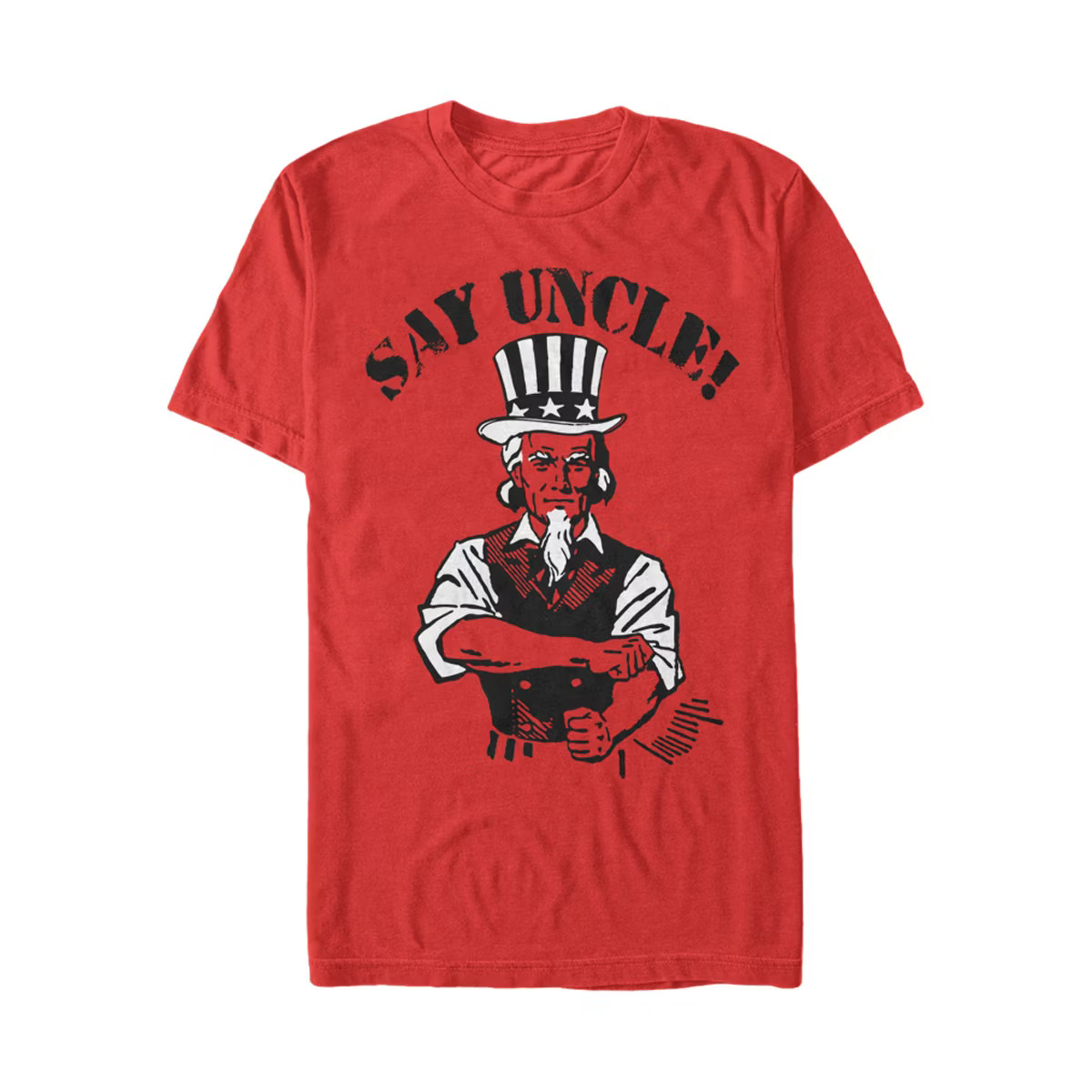 Men's Lost Gods Fourth of July  Say Uncle Sam T-Shirt | Target