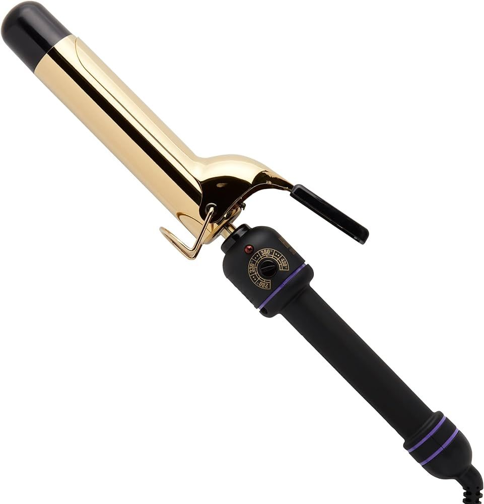 HOT TOOLS Pro Signature Gold Curling Iron | Long-Lasting, Defined Curls, (1-1/4 in) | Amazon (US)