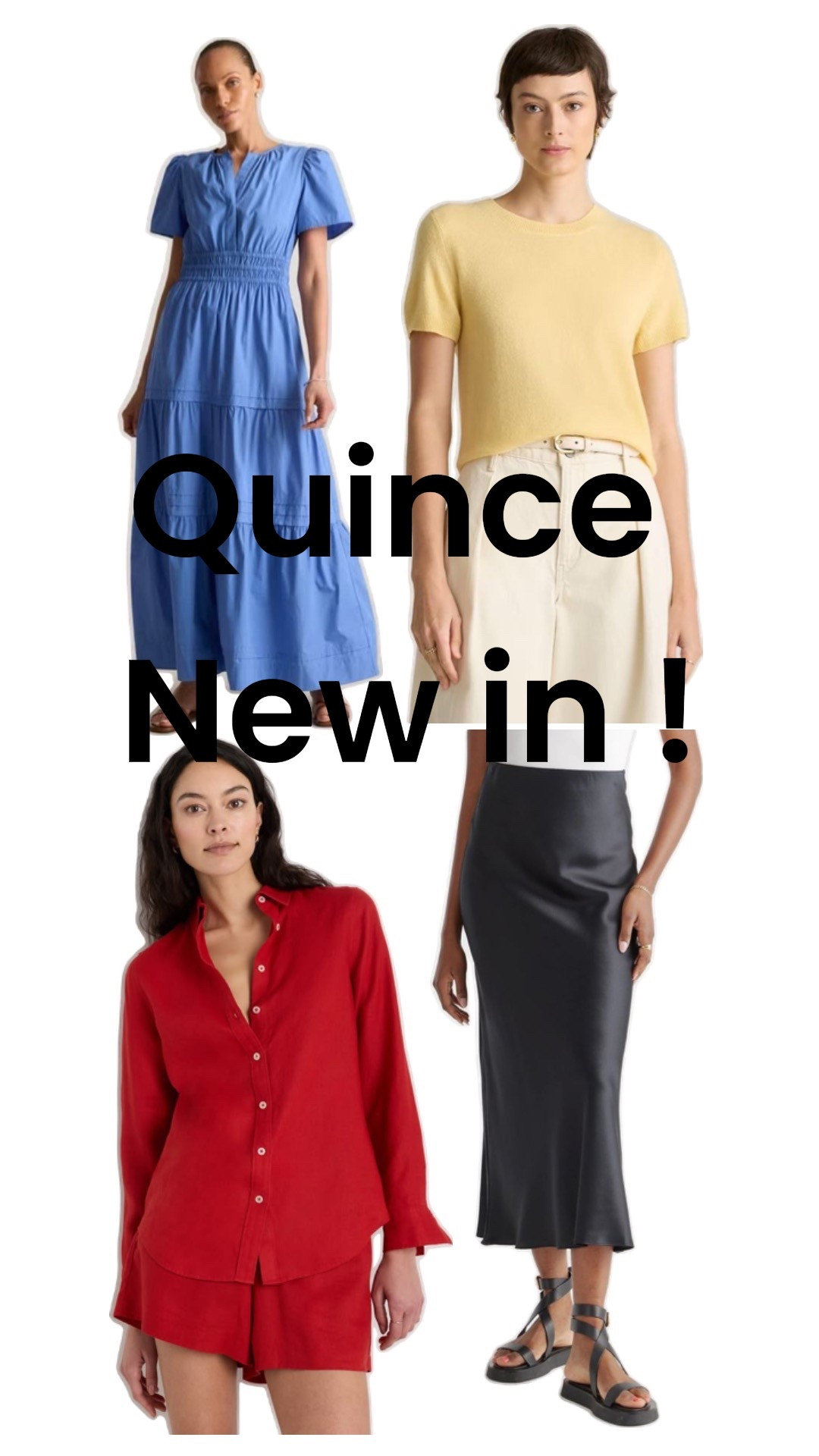 Quince has added some beautiful colors and styles for Spring 2026!

#cashmere #silkmaxiskirt #organiccotton #quince 

#LTKOver40 #LTKBeauty #LTKSeasonal